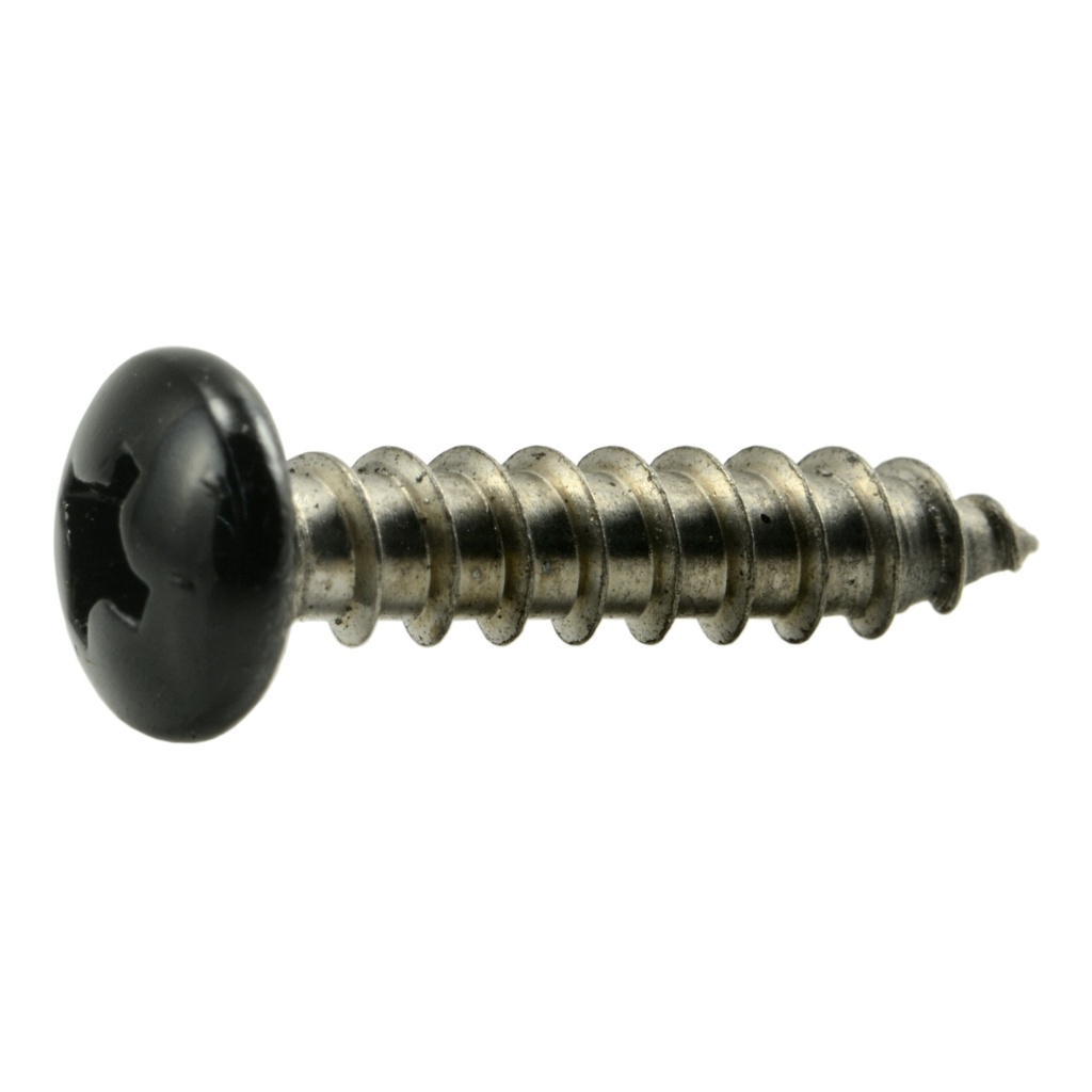 8 x 3/4 Ph SMS SS Black