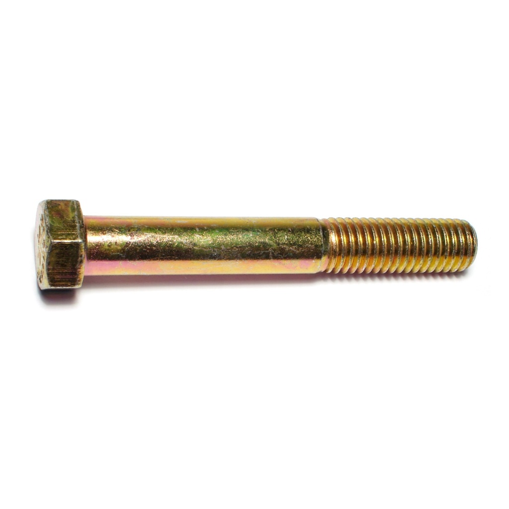 9/16-12 x 4 Hex Cap Gr8 5#