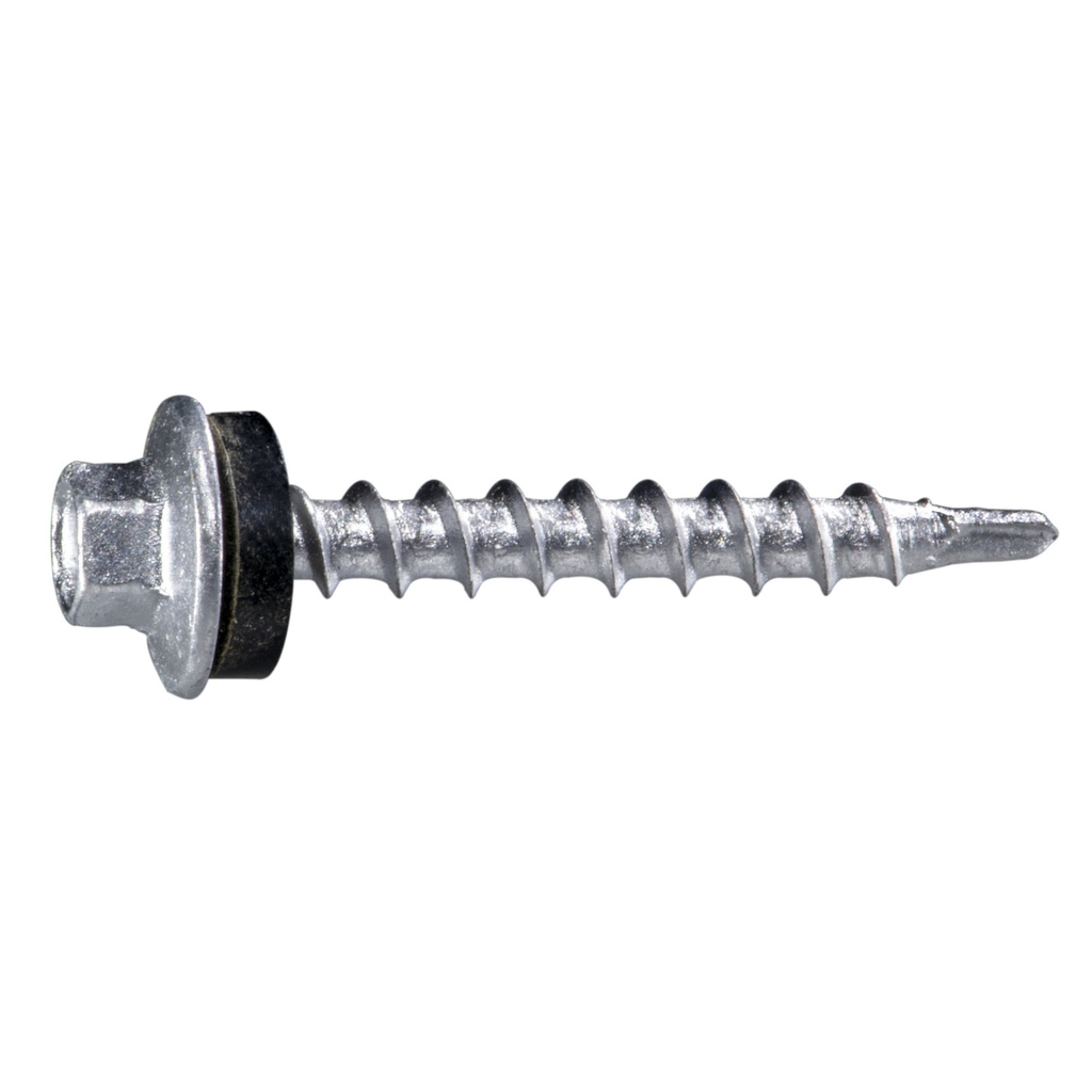 10 x 1-1/2 Pole Brn Silv 5#