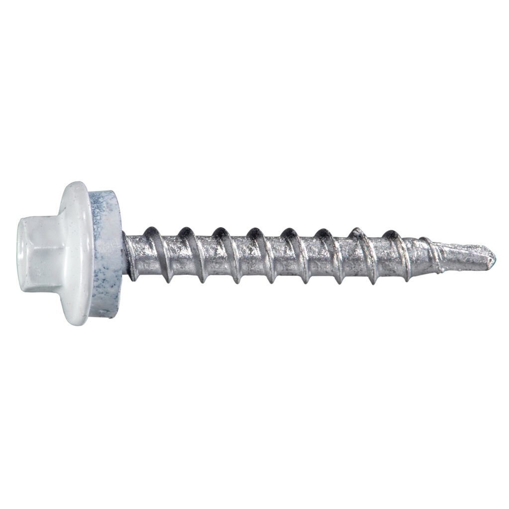 10 x 1-1/2 Pole Barn Whi Kg