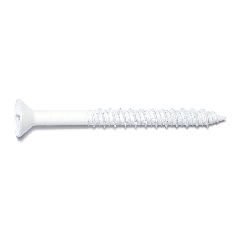 1/4 x 2-3/4 Ph Fl Mason Whi