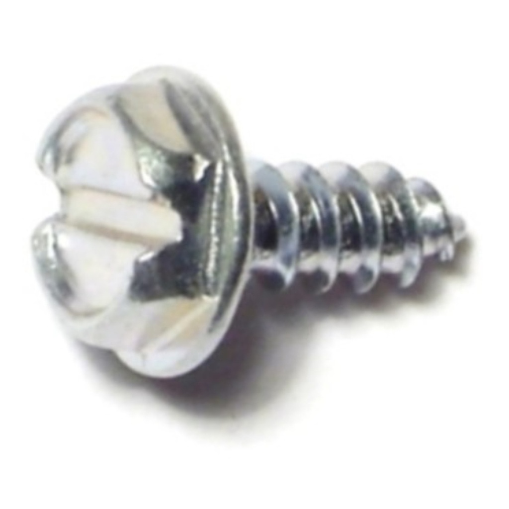 6 x 3/8 Sl Hex Wash SMS