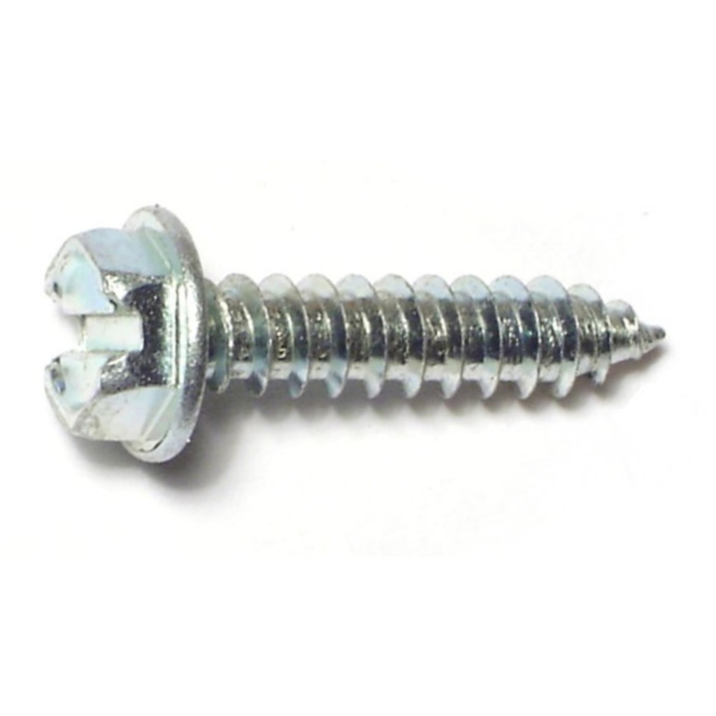 8 x 3/4 Sl Hex Wash SMS