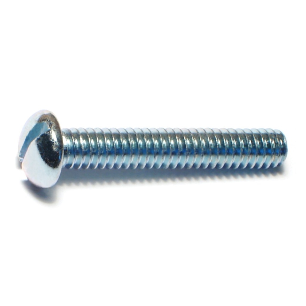 1/4-20 x 1-1/2 Sl Rd Mach Sc Zn
