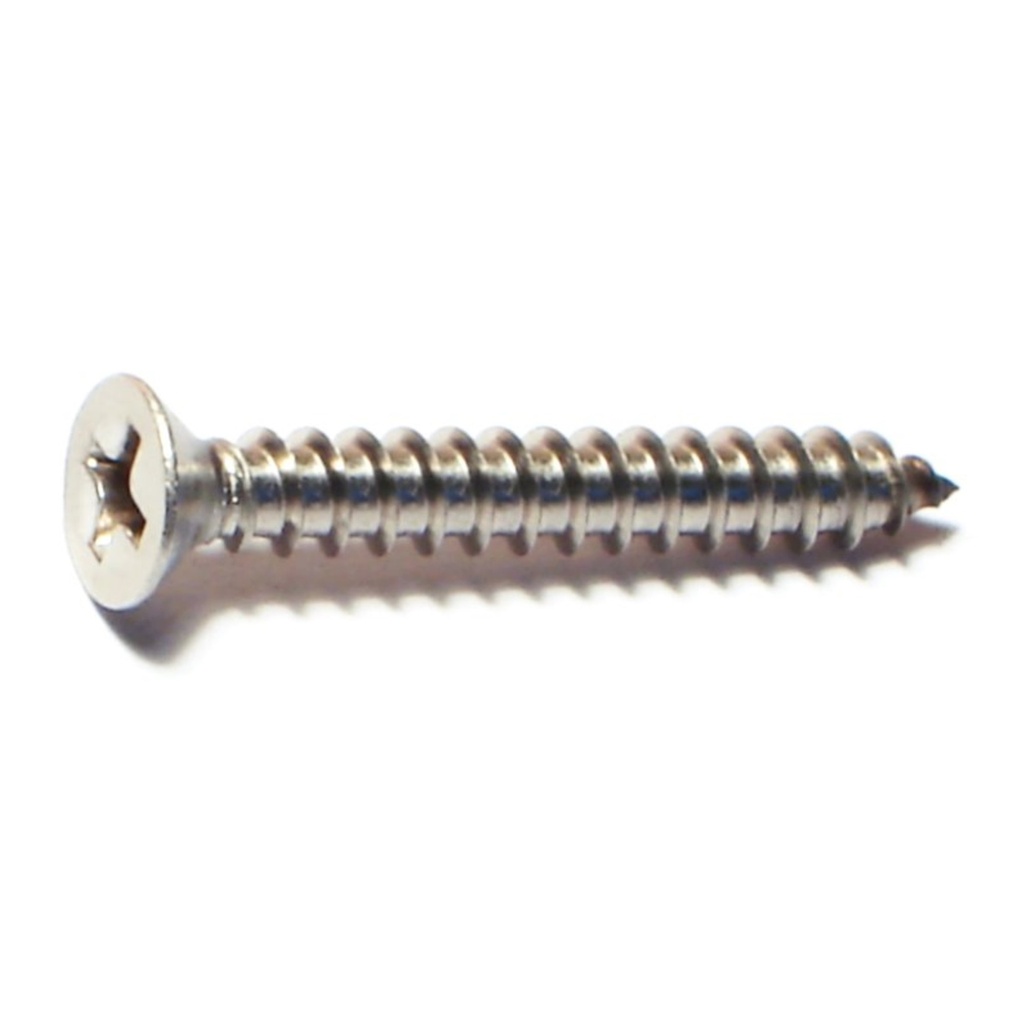 8 x 1-1/4 Phil Flat SMS SS