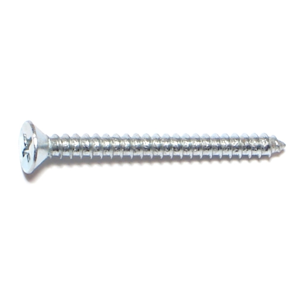 6 x 1-1/2 Ph Flat SMS Zinc