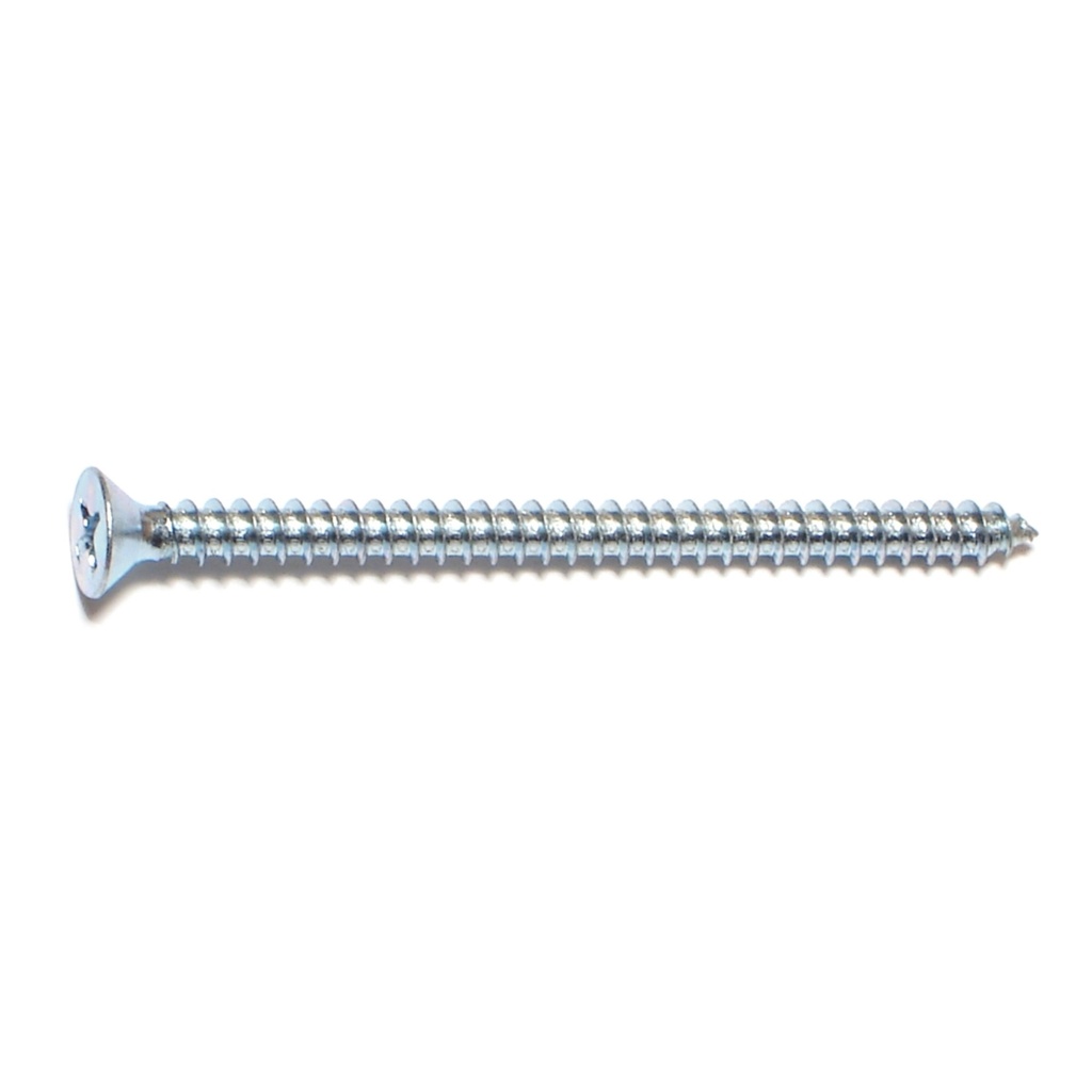 8 x 2-1/2 Ph Flat SMS Zinc
