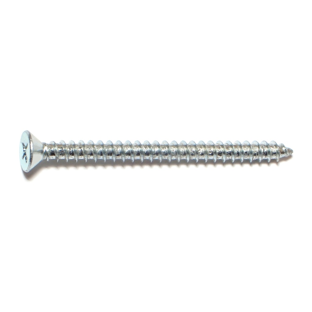 10 x 2-1/2 Ph Flat SMS Zinc