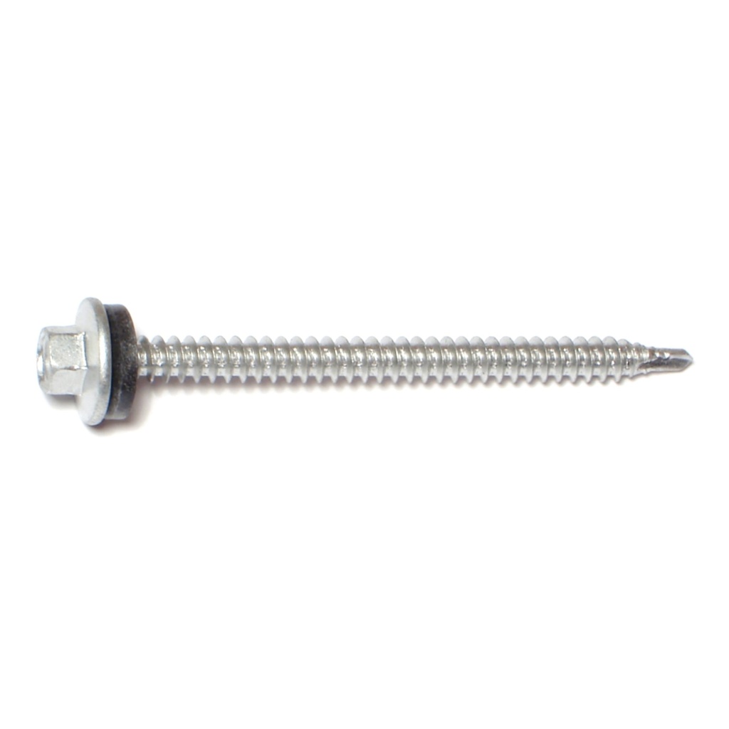 10 x 2-1/2 Pole Barn Silver