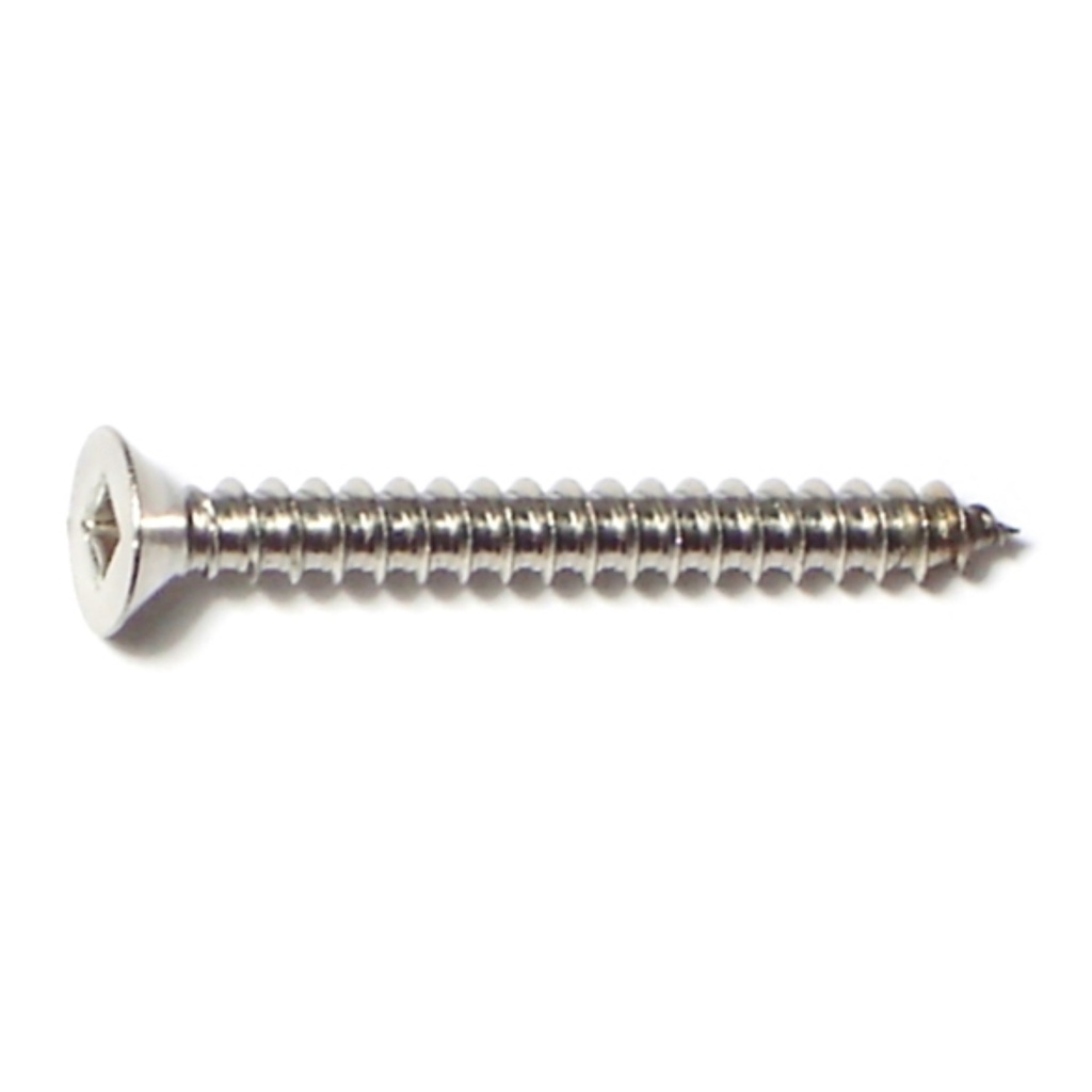 8 x 1-1/2 Sq Drv Fl SMS SS