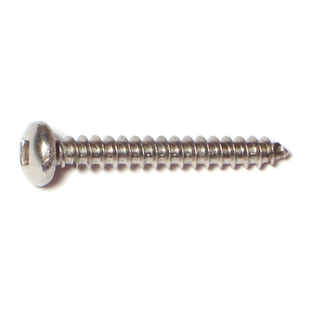 8 x 1-1/4 Sq Pan SMS SS
