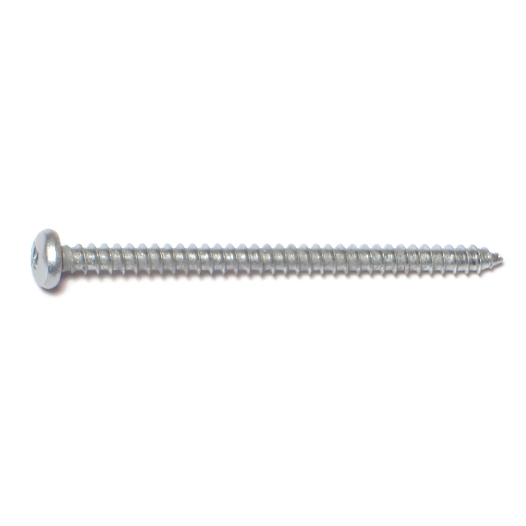 8 x 2-1/2 Sq Pan SMS Zinc