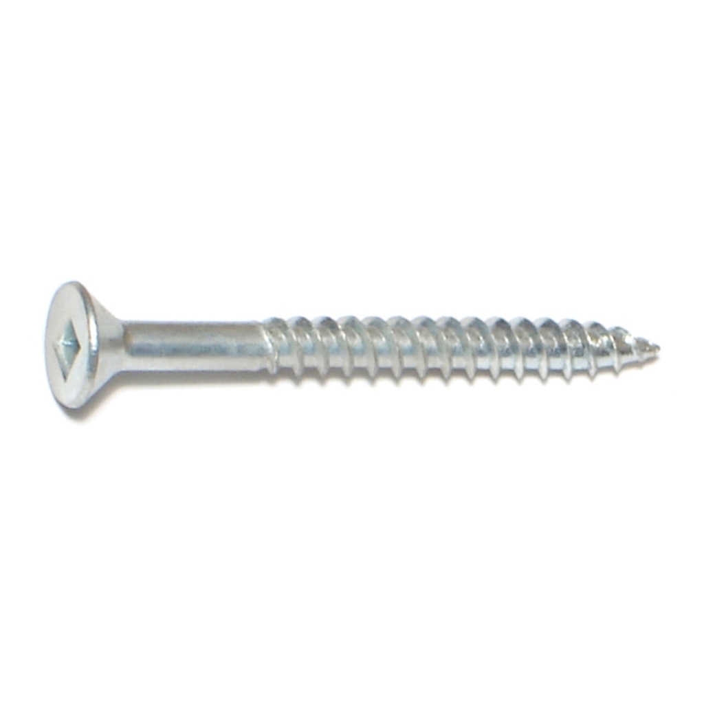8 x 1-3/4 Sq Flat Wood Scr