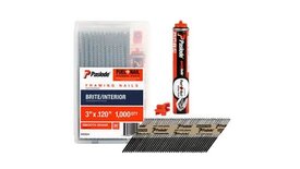 3" x .131 Smooth Brite Fuel & Nail Pack (3M + 3 Fuel Cells) PAS3SFNP PAS3FPS