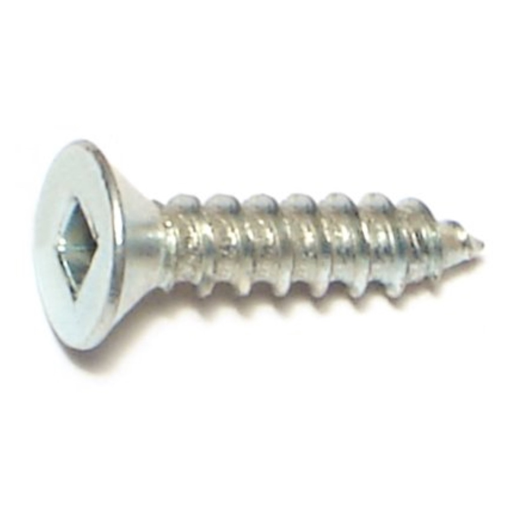 6 x 5/8 Sq Drv Fl SMS Zn