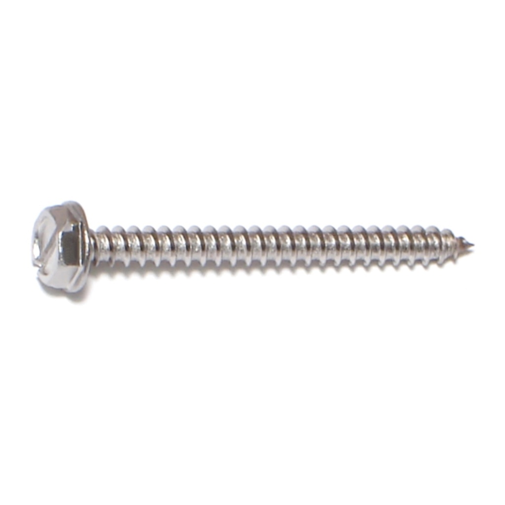 6 x 1-1/2 Sl Hex Wa SMS SS
