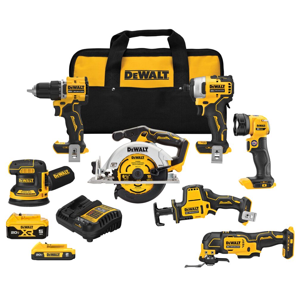 DEWALT 20V MAX 7-TOOL COMBO KIT