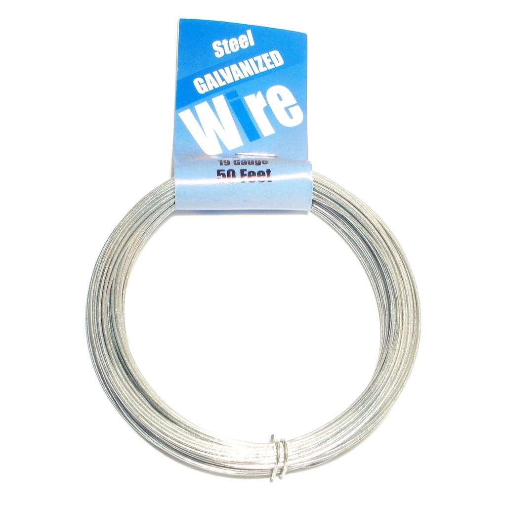 19GA x 50' Galvanized Wire
