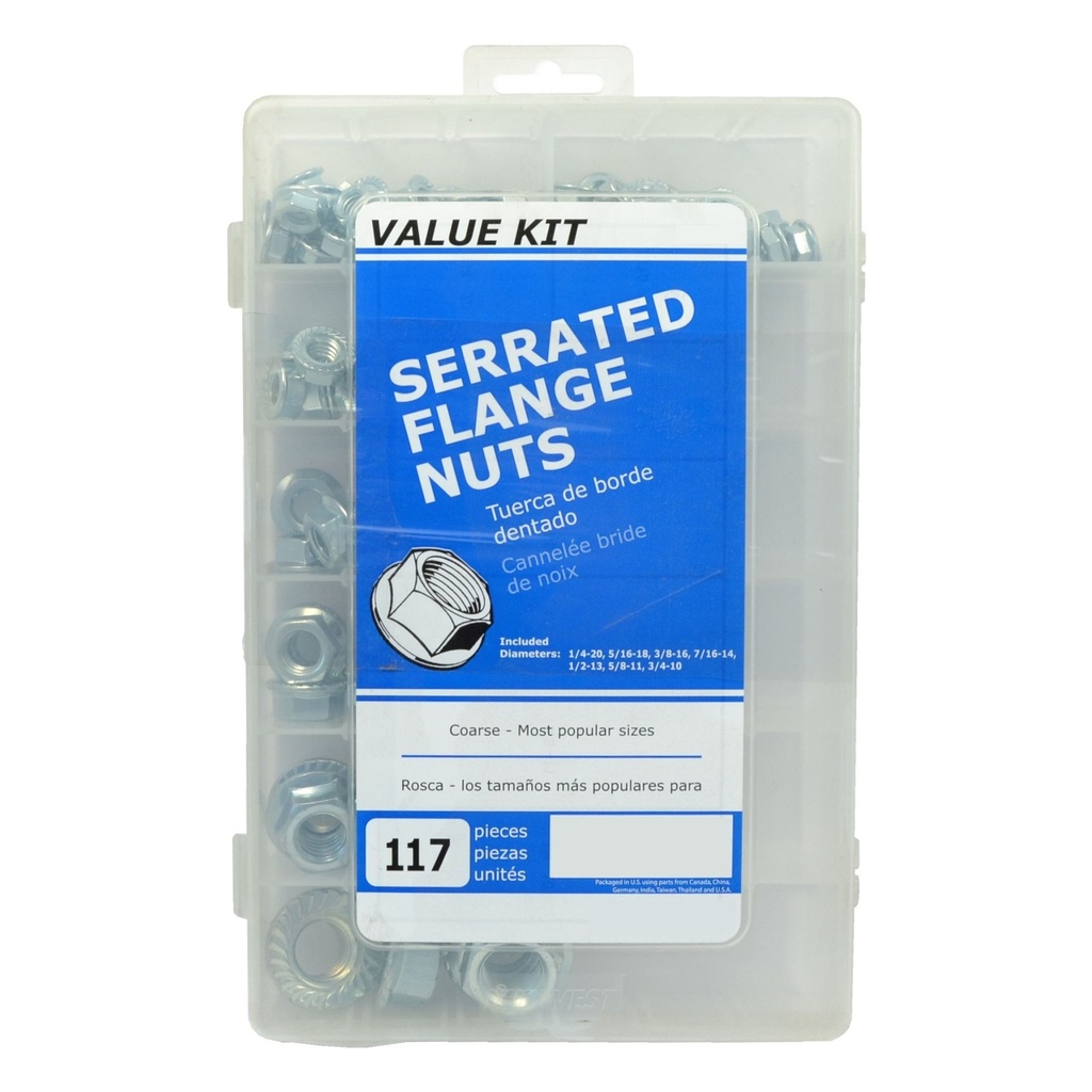 Flange Nuts Value Kit