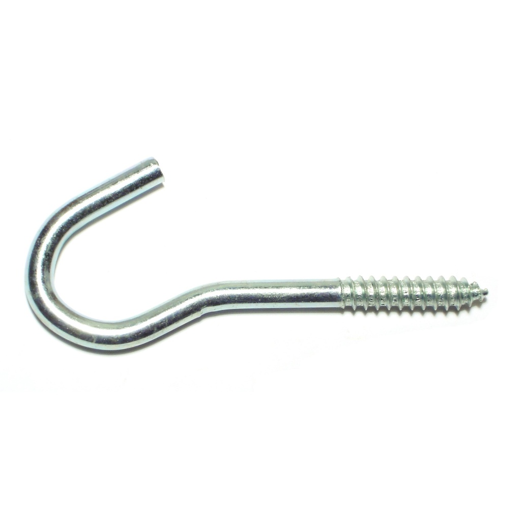 2 x 4-7/16 Screw Hook Zinc