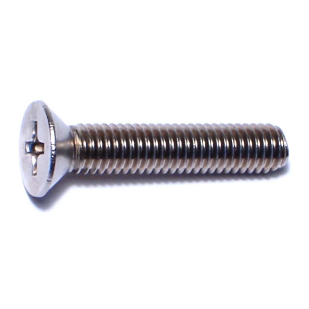 10-32 x 1 Ph Flat Mach SS