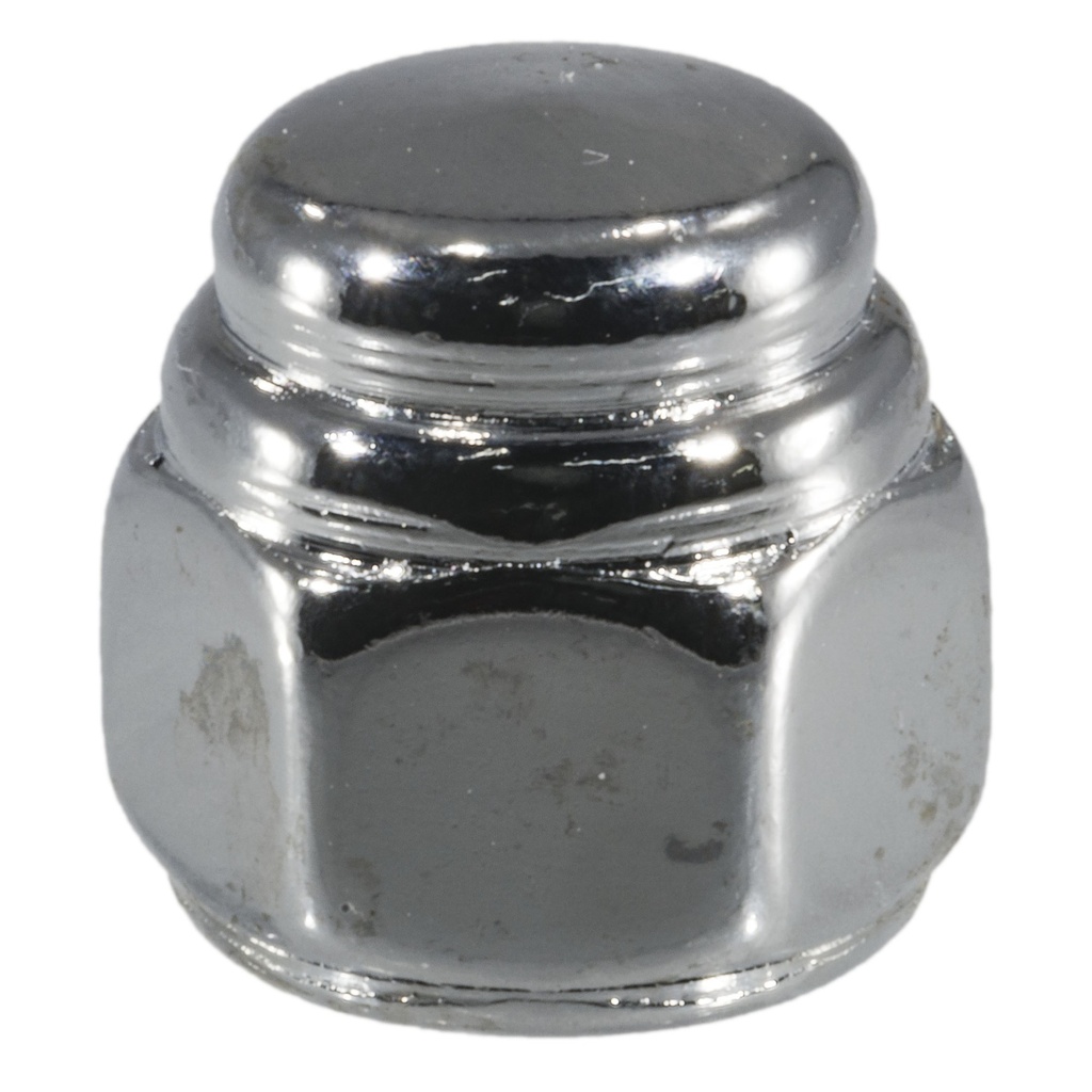 1/4-28 Fl Acorn Nut Chr
