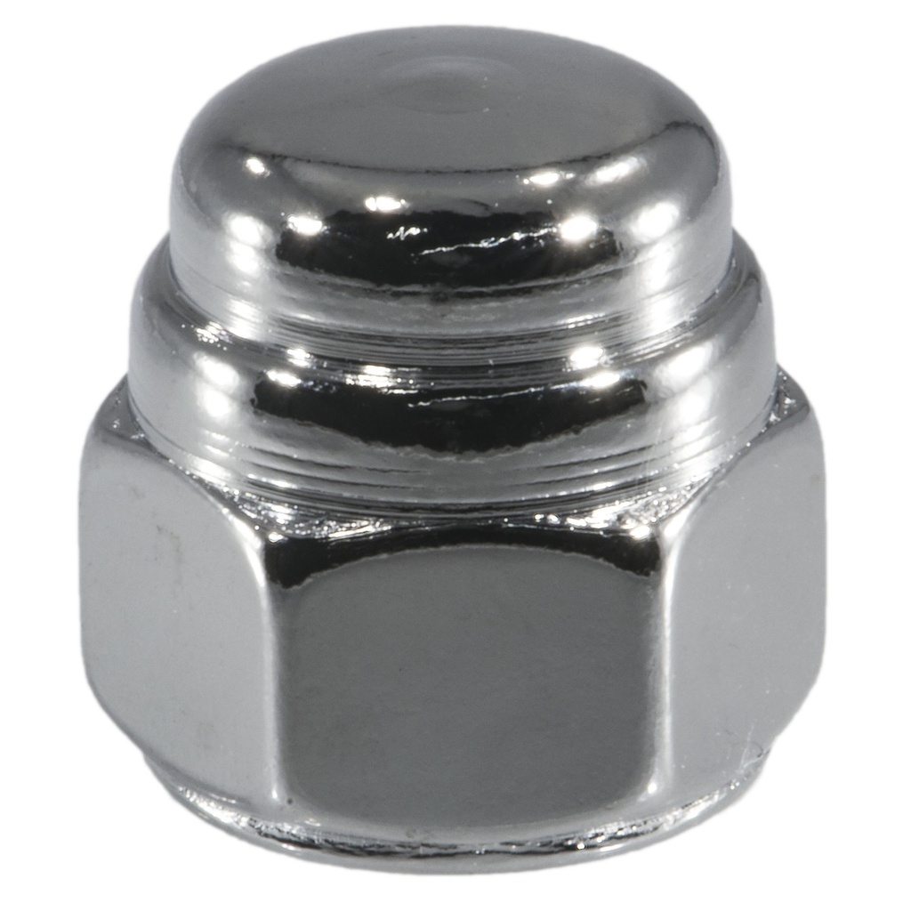 3/8-24 Fl Acorn Nut Chr
