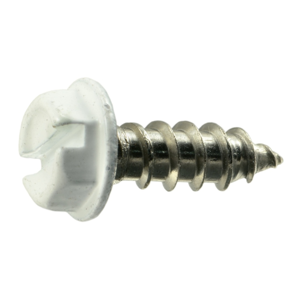 8 x 1/2 Hex Wa SMS Wh SS