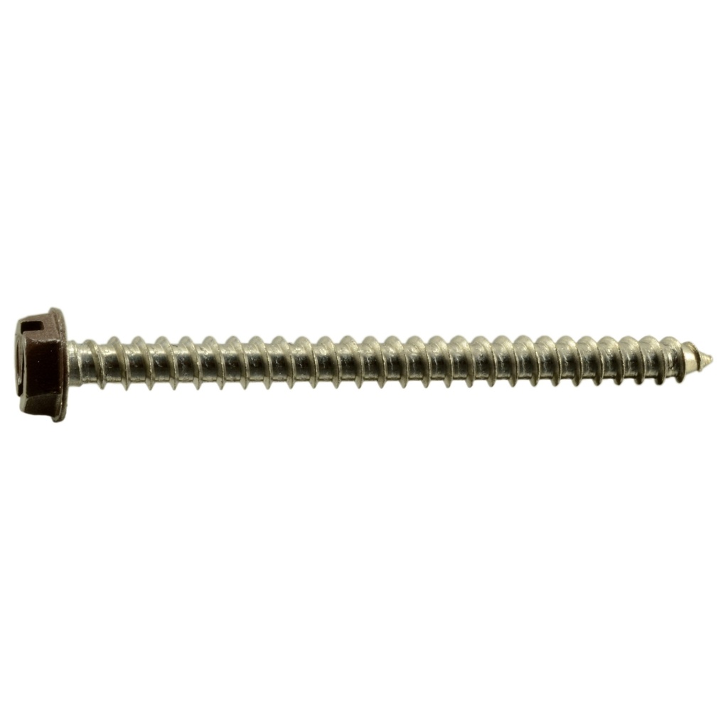 10 x 2-1/2 Hex Wa SMS Bn SS