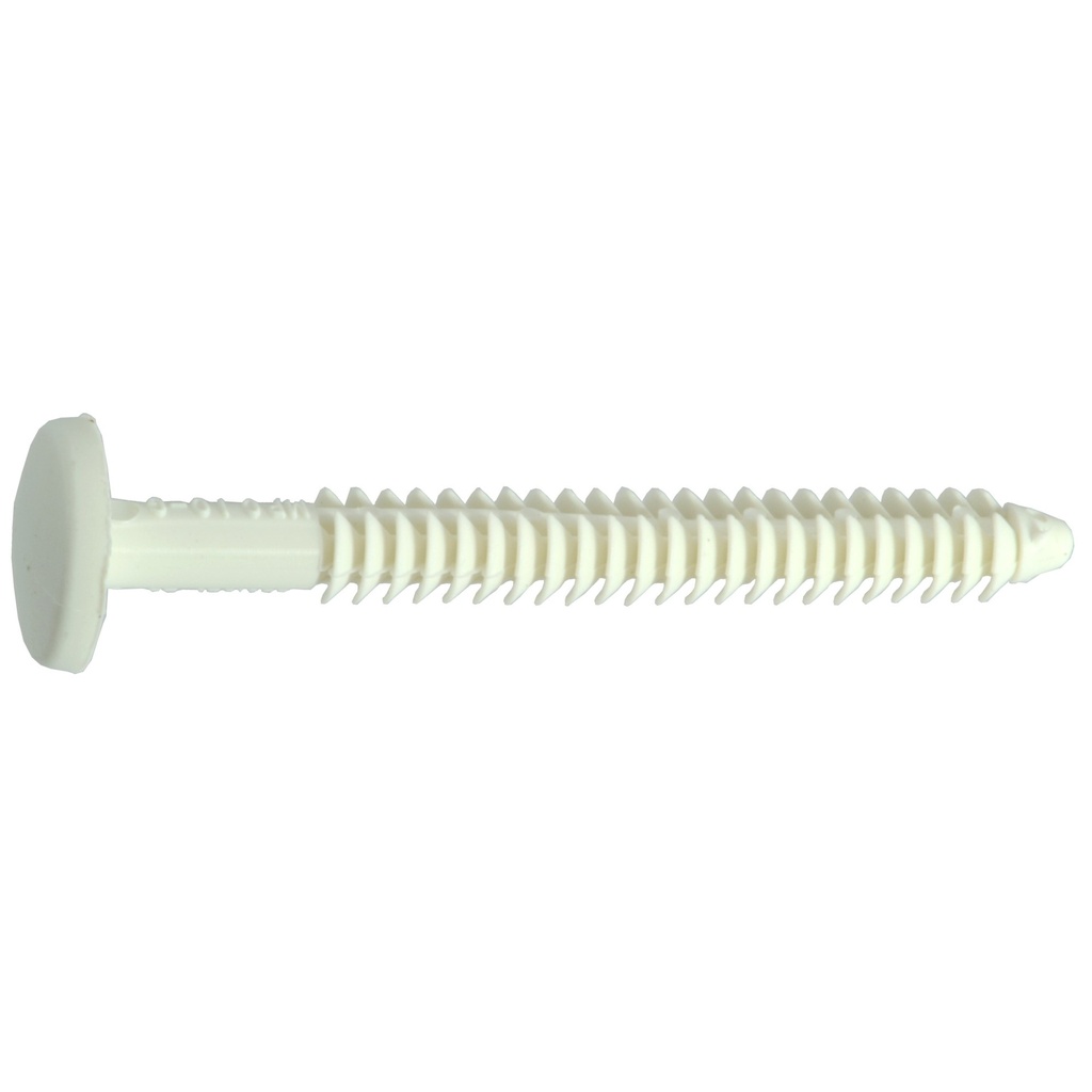 3" White Shutter Spike