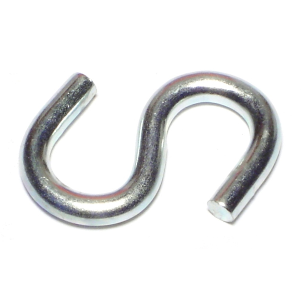 1-1/2" S Hook Zinc