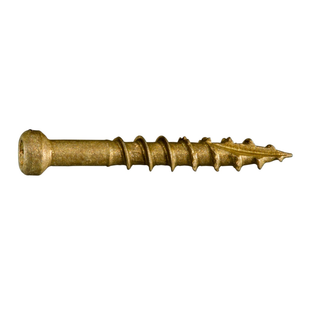 8 x 1-1/4 SD Trim Scr Tan