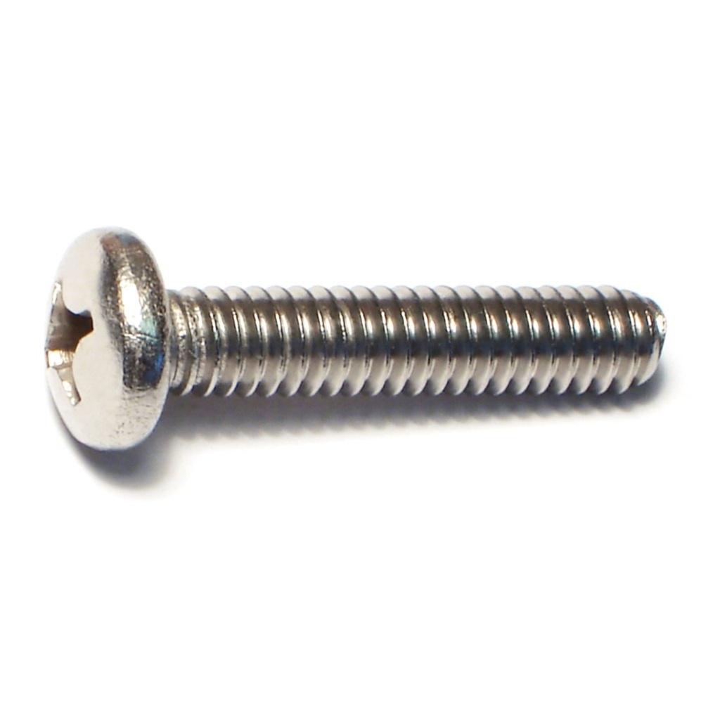 1/4-20 x 1-1/4 Ph Pn Mach Sc SS