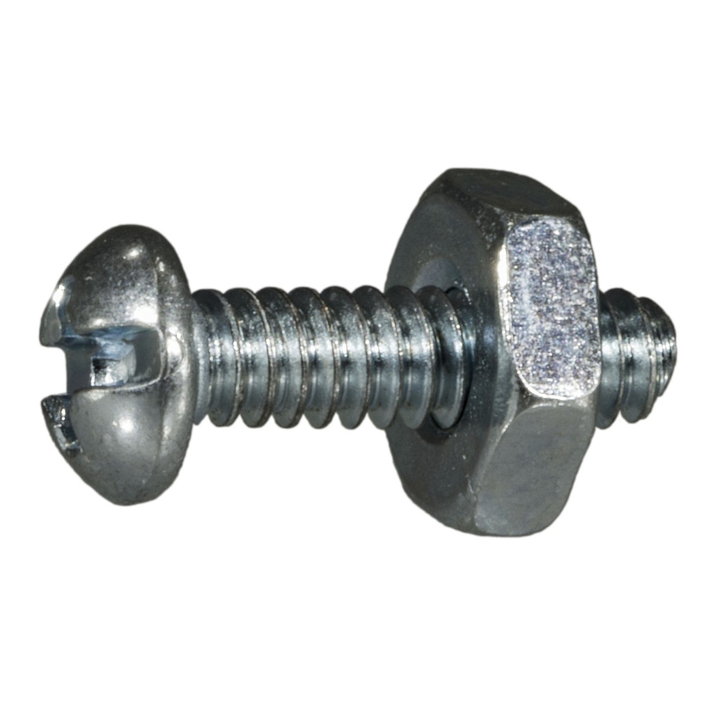 6-32 x 1/2 Combo Rd Mach Zn