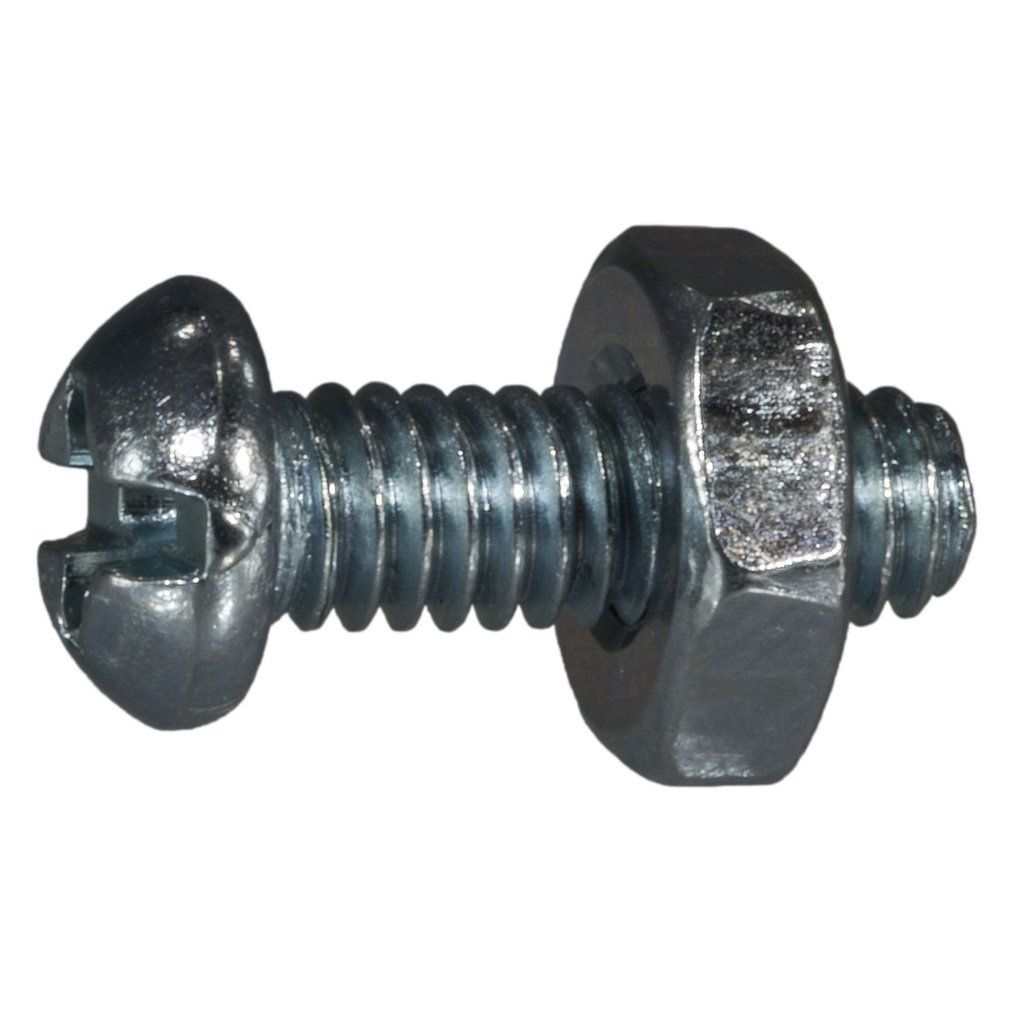 8-32 x 1/2 Combo Rd Mach Zn