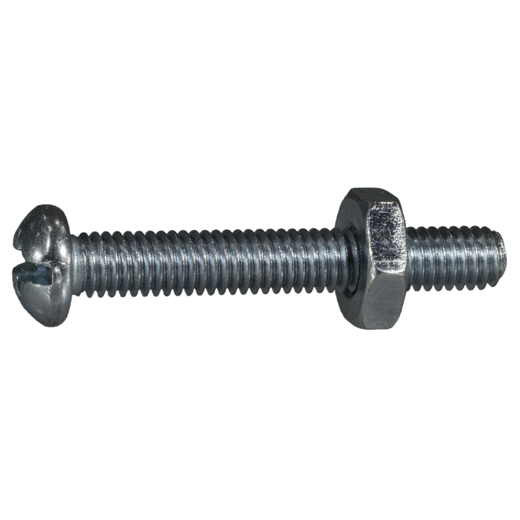 10-32 x 1-1/4 Combo Rd Mach Zn