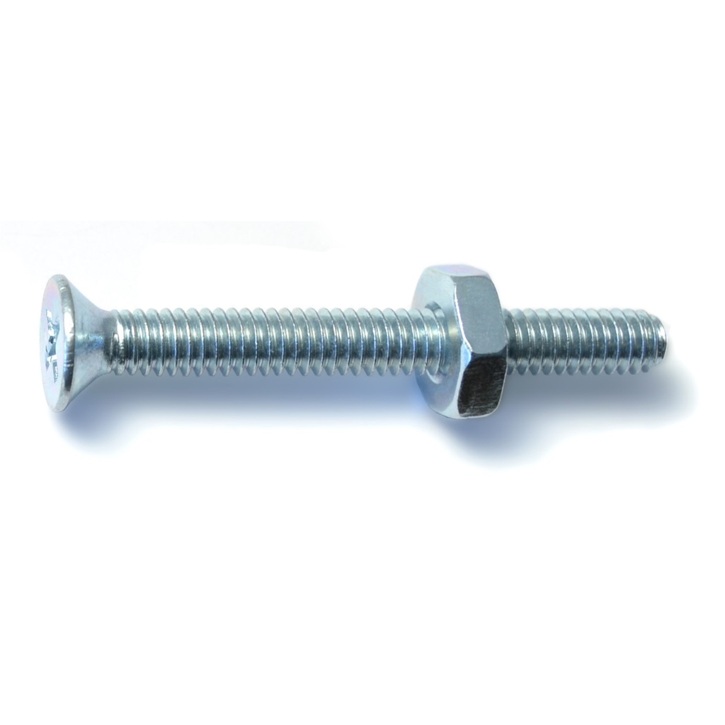 8-32 x 1-1/2 Ph Fl Mach w/nut
