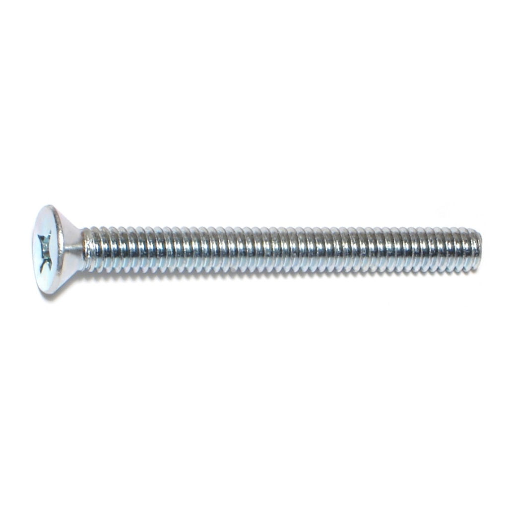 1/4-20 x 2-1/2 Ph Fl Mach w/nut