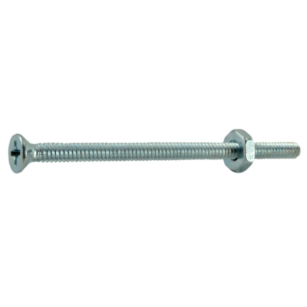 6-32 x 2-1/2 Ph Fl Mach w/Nut