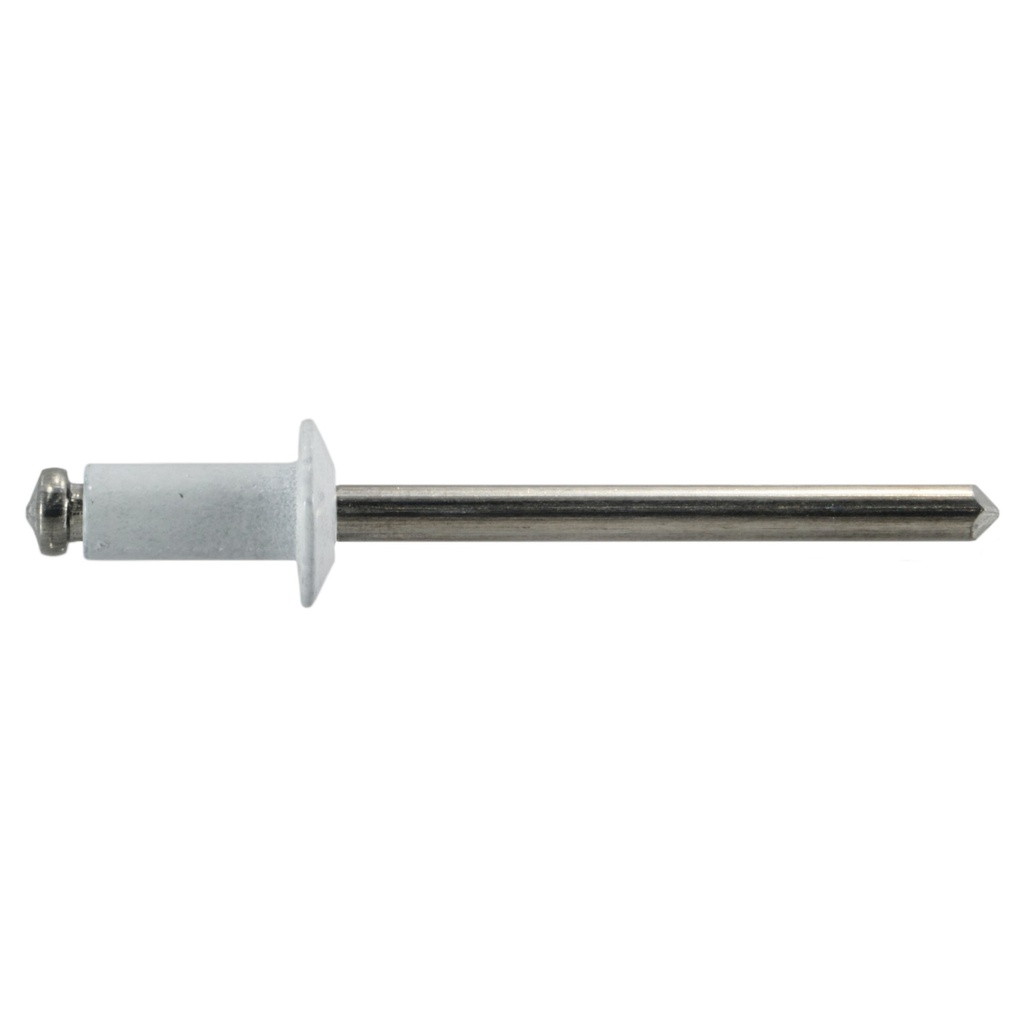 3/16 x 1/4 Pop Rivets White