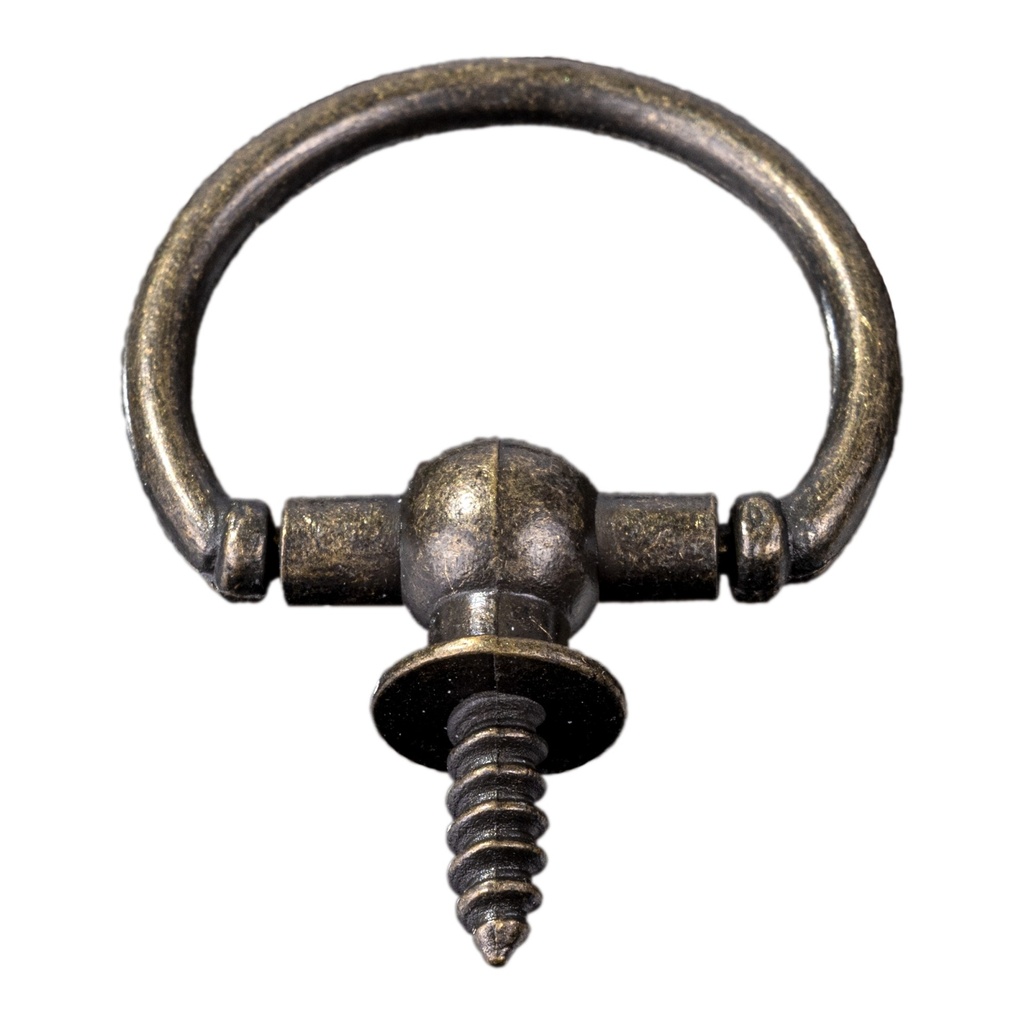 1" Round Dec Ring Hang AB