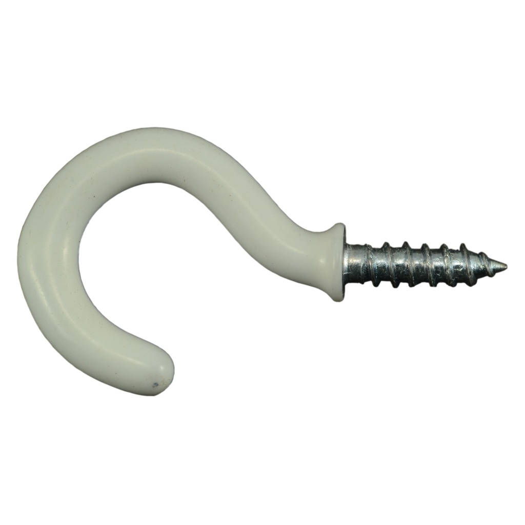 7/8 White VnlCov C Hook Zn