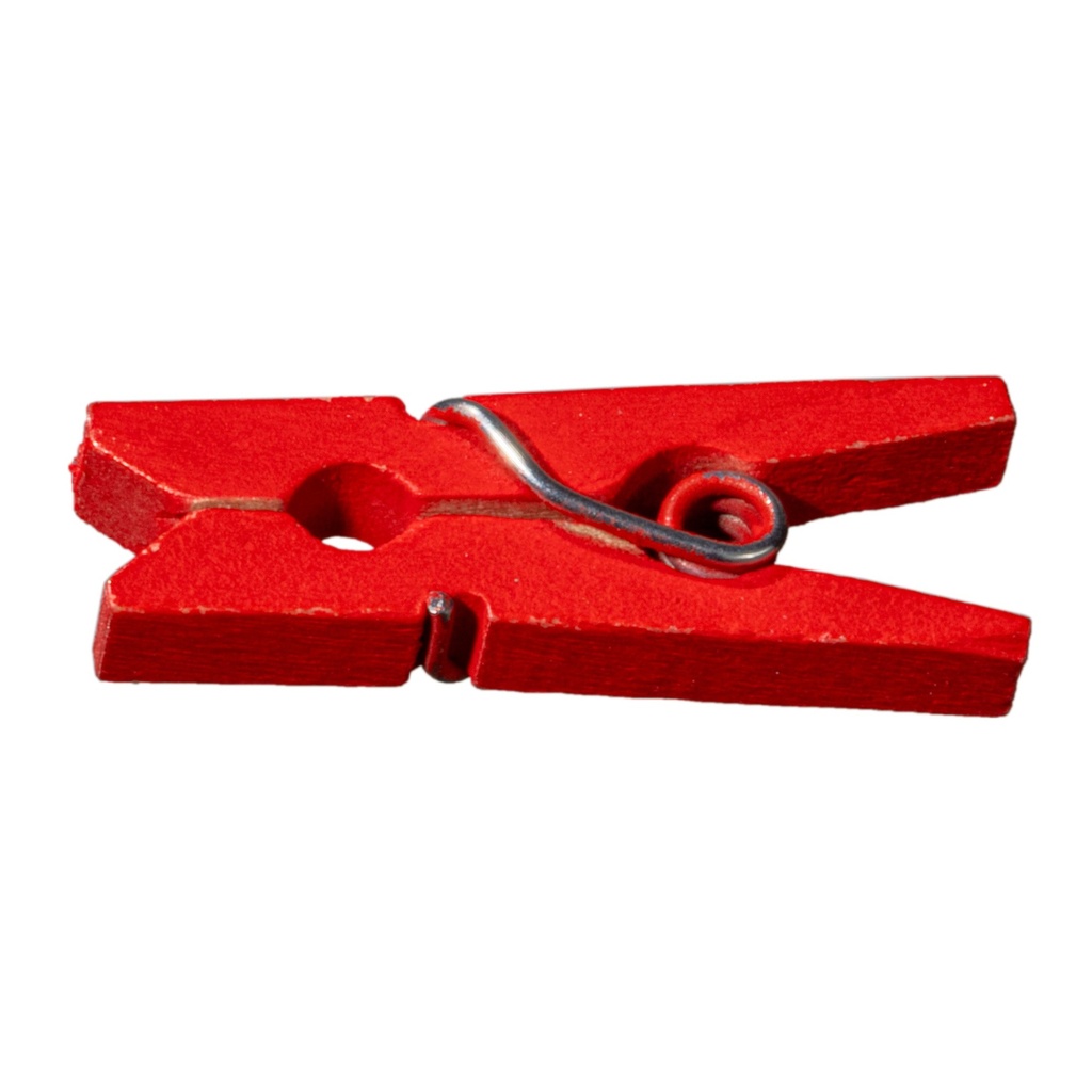 Vintage Red Craft Clips