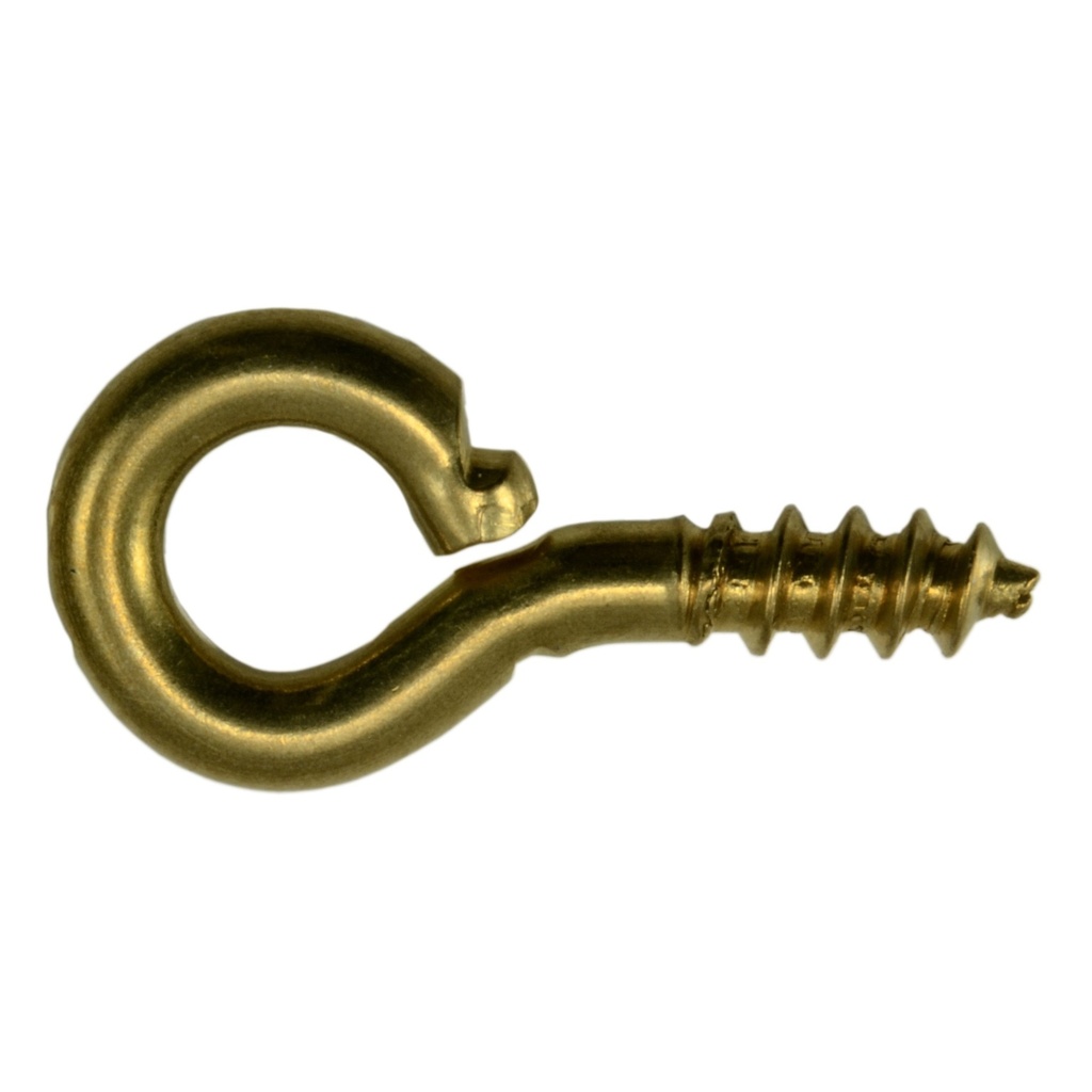 5/64 x 13/16 Screw Eyes Brass