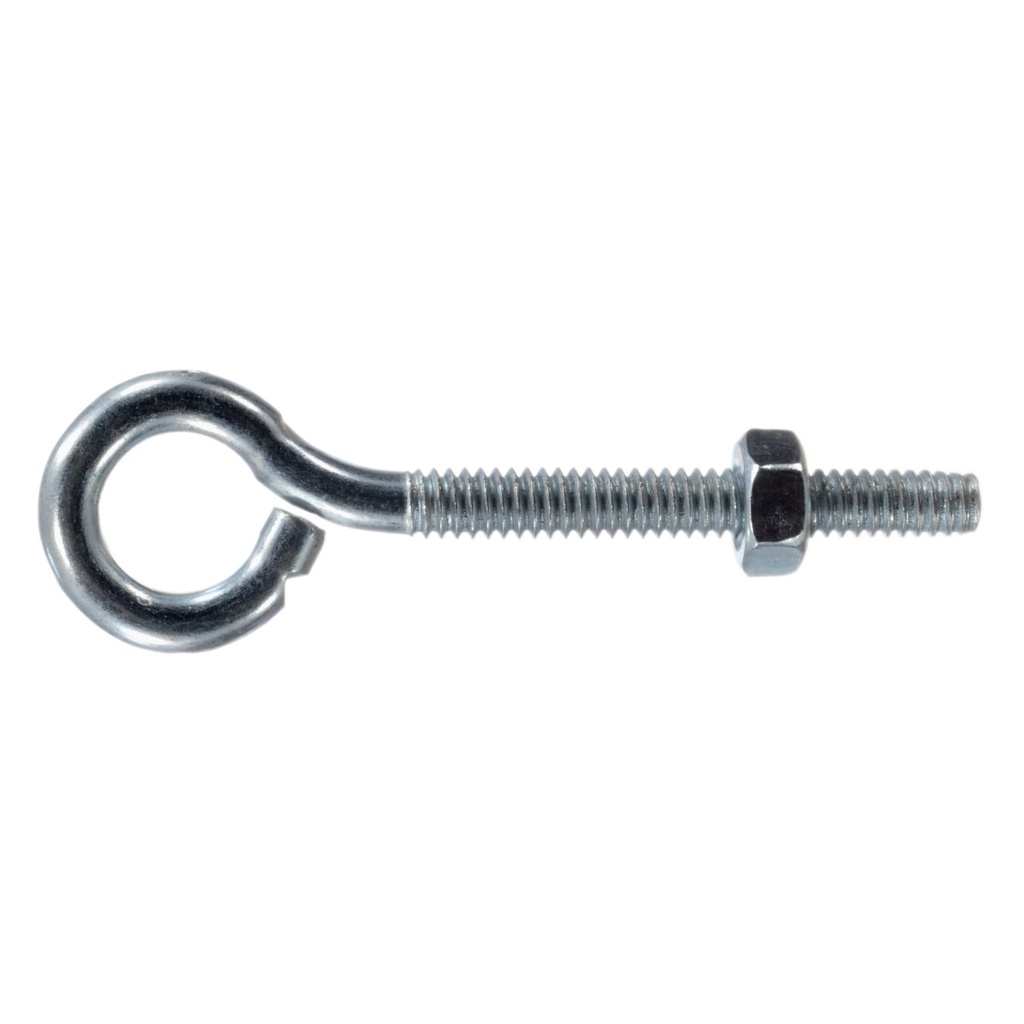 1/4-20 x 3 Eyebolt w/Nut Zn
