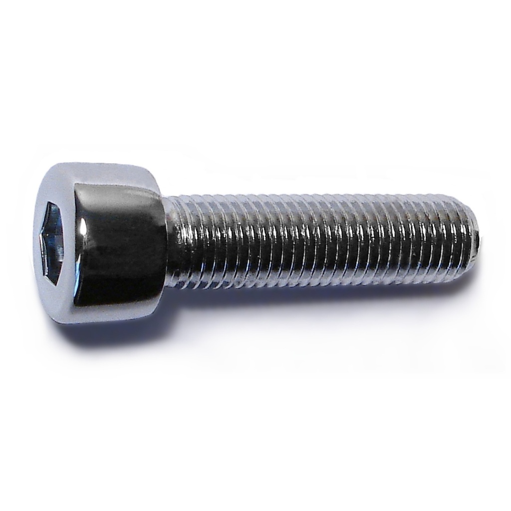 8mm-1.0 x 30mm Smoth Sockt Chrm