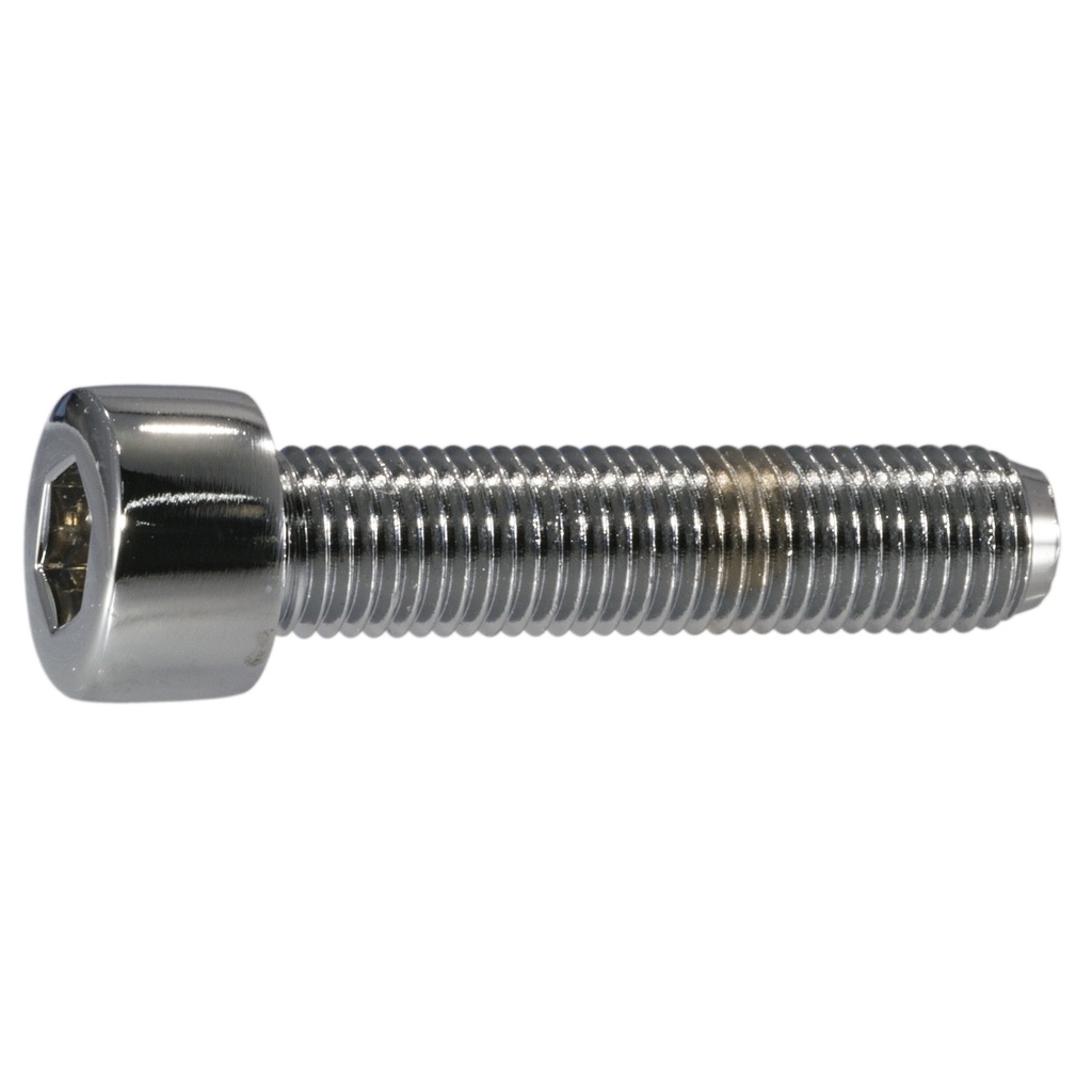 8mm-1.0 x 35mm Smooth Sockt Chr