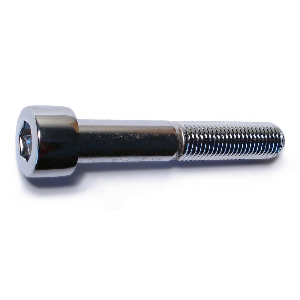 10mm-1.25x60mm Smoth Sockt Chrm