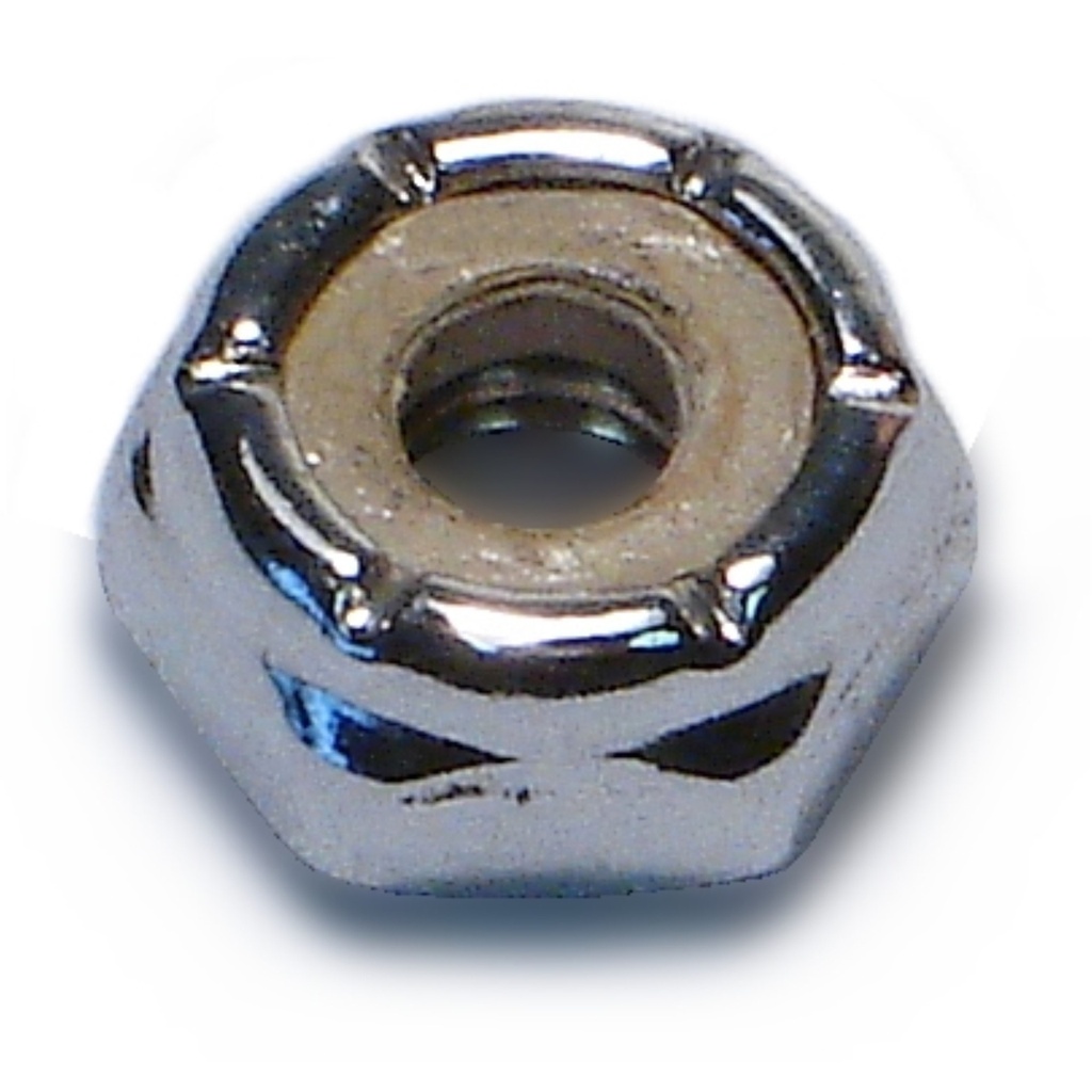 10-24 Thn Lock Nut Chr