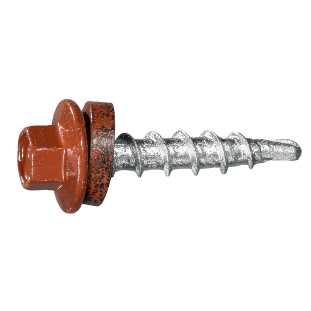 10 x 1 Pl Brn Scr Red